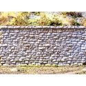 Random Stone Retaining Wall -- Medium - 7 x 3-3/8′ 17.8 x 8.6cm, ALL, Chooch Enterprises 8302