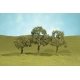 Walnut Trees - SceneScapes(TM) -- 2-1/2 to 3-1/2′ 6.4 to 8.9cm pkg(3), HO Bachmann Industries 32007
