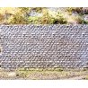 Cut Stone Retaining Wall -- Small - 6-3/4 x 3-13/32′ 17.1 x 8.7cm, ALL Chooch Enterprises 8310