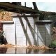 Concrete Stepped Wall -- 6-1/2 x 3-1/8′ 16.5 x 7.9cm, HO Chooch Enterprises 8420