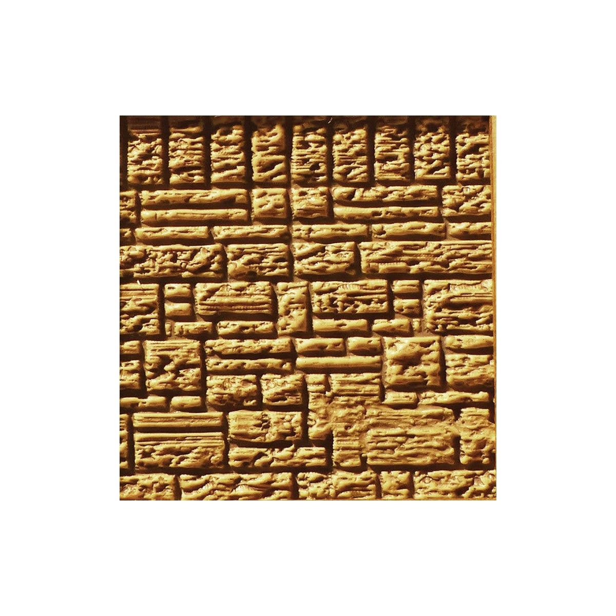Flexible Block Wall Sheet -- Medium for HO Scale, HO Chooch Enterprises 8526