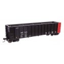 50′ PS 4000 Cu Ft Coal Gondola - Ready to Run -- Detroit Edison (DEEX) 5690, HO, WalthersMainline 56207