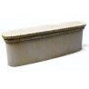 Double Concrete Bridge Pier -- 3-7/8 x 3/4 x 1-5/16′ 9.8 x 1.9 x 3.3cm pkg(2), N Chooch Enterprises 9832