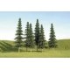 SceneScapes(TM) Layout-Ready Trees -- Spruce Trees 8-10′ pkg(3), O Bachmann Industries 32204