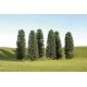 SceneScapes(TM) Layout-Ready Trees -- Cedar Trees 8-10′ pkg(3), O Bachmann Industries 32205