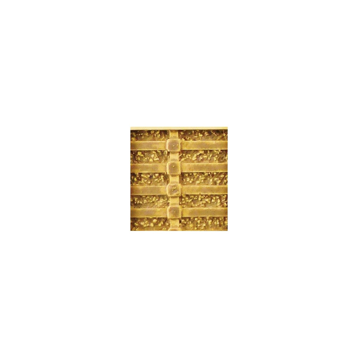 Flexible Concrete Cribbing Sheet -- Medium for HO Scale 3-3/4 x 12′ 9.5 x 30.5cm, HO Chooch Enterprises 8508