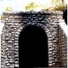 Single-Track Random Stone Tunnel Portal 2-Pack -- 2-3/4 x 2-1/2′ 7 x 6.4cm, N Chooch Enterprises 9760