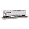 Trinity 5161 3-Bay Covered Hopper - Ready to Run -- Norfolk Southern 294191 (gray, black), HO, Bachmann Industries 70634