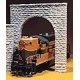 Single-Track Cut Stone Tunnel Portal -- 7-1/2 x 7-3/4′ 19.1 x 19.7cm, O Chooch Enterprises 9940