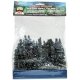 Spruce Trees -- 2 to 4′ 5.1 to 10.2cm pkg(36), N JTT Miniature Tree 92026