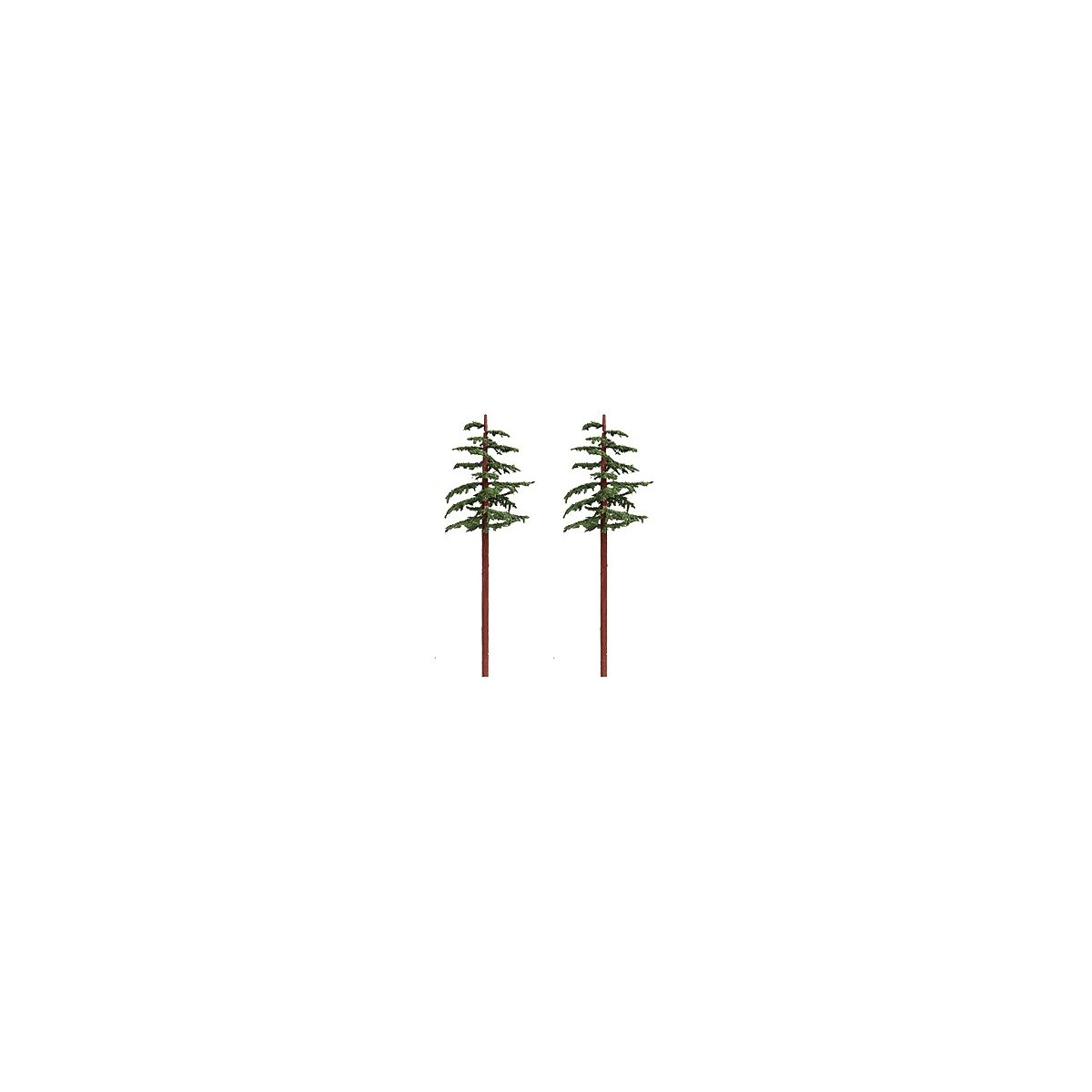 Redwood Trees -- 10 to 11′ 25.4 to 27.9cm pkg(2), ALL Grand Central Scenery T43
