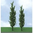 Poplar Trees - Pro Elite -- 5 - 6′ 12.7 - 15.2cm pkg(3), HO, JTT Miniature Tree 92318