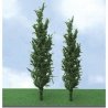 Poplar Trees - Pro Elite -- 5 - 6′ 12.7 - 15.2cm pkg(3), HO JTT Miniature Tree 92318