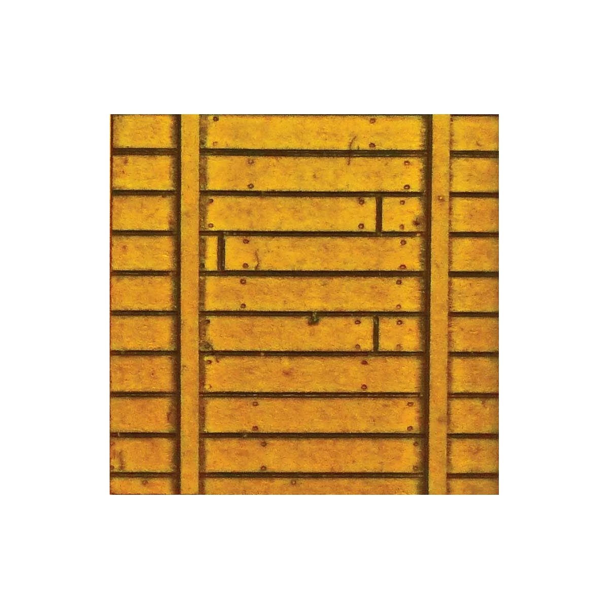 Flexible Timber Retaining Wall -- Medium for HO Scale: 3-3/4 x 12′ 9.5 x 30.5cm, ALL Chooch Enterprises 8610