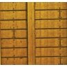 Flexible Timber Retaining Wall -- Large for HO, S & O Scales 3-3/4 x 12′ 9.5 x 30.5cm, ALL Chooch Enterprises 8612