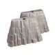 Rock Piers -- Gray pkg(2) 7 x 5 x 3′ 17.8 x 12.7 x 7.6cm, O Lionel 612744