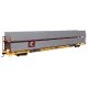 89′ Flatcar w/Bi-Level Shielded Auto Rack - Ready to Run -- Conrail Rack / Trailer-Train Flatcar, HO, WalthersMainline 8109