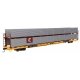 89′ Flatcar w/Bi-Level Shielded Auto Rack - Ready to Run -- Conrail Rack / Trailer-Train Flatcar, HO, WalthersMainline 8111