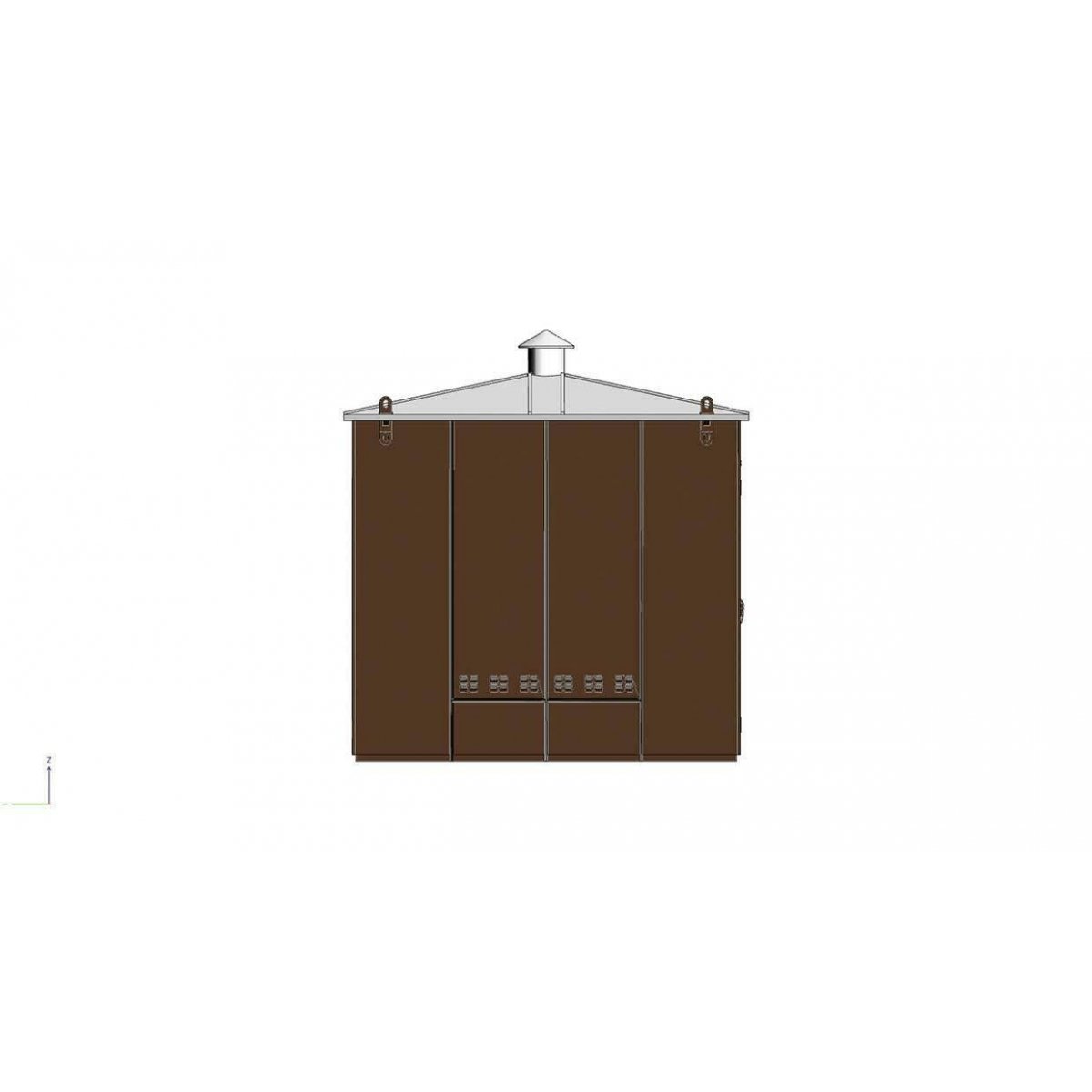 Trackside Turnout Decoder -- With Electrical Cabinet Housing, HO Bachmann Industries 44950