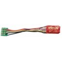 DZ146PS Series 6 Control Decoder for Z, N & HO -- Medium 8-Pin Plug, 1` Harness .55 x .4 x .148` 14 x 10.23 x 3.77mm, ALL, Digit