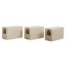 RJ12 Modular Adapter 3-Pack, ALL Digitrax LNMC3