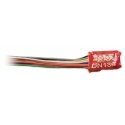 DN136D Series 6 Control Decoder for N & HO -- Wired - .55 x .404 x .2′ 13.9 x 10.3 x 5mm, ALL Digitrax DN136D