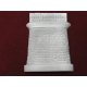 Bridge Abutment w/Separate Retaining Wall -- Quarry Dressed Granite w/Round Corners 5 x 5′ 12.7 x 12.7cm, 4-1/2′ Cap, HO Pre
