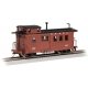 Wood Side-Door Caboose - Ready to Run - Spectrum(R) -- Sandy River & Rangeley Lakes 557 (o, On30, Bachmann Industries 26701