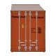 40′ Hi Cube Ribbed Side Container - Assembled -- Hapag-Lloyd, N, Walthers SceneMaster 8804