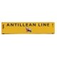 45′ CIMC Container - Assembled -- Antillean Line (yellow, black, blue, red), HO, Walthers SceneMaster 8551
