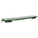 53′ GSC Flatcar - Ready to Run -- Burlington Northern 612886, HO, WalthersMainline 6603