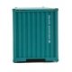 40′ Hi-Cube Corrugated-Side Container - Assembled -- Dong Fang (green, white), HO, Walthers SceneMaster 8268
