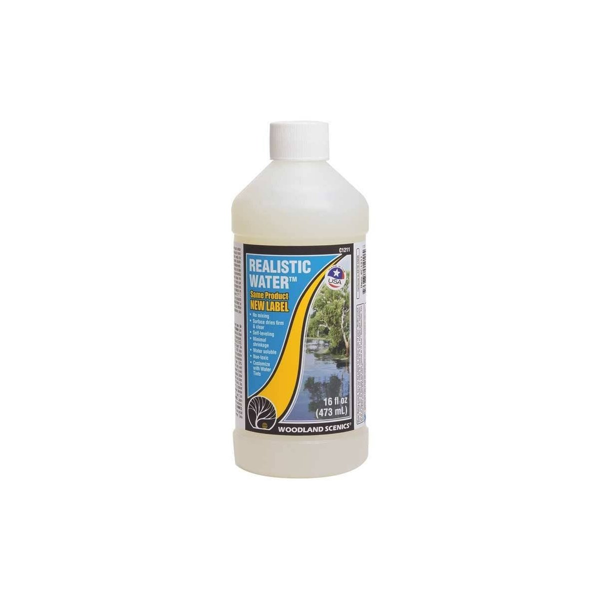 Realistic Water(TM) -- 16oz 473mL, ALL Woodland Scenics 1211
