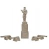 Hero′s Park Monument -- With 4 Cannons, N The N Scale Architect 20048