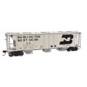 50′ Pullman-Standard PS-2 2893 3-Bay Covered Hopper - Ready to Run -- Burlington Northern 435114, HO, WalthersMainline 7044