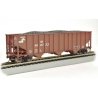 Bethlehem Steel 3-Bay 100-Ton Open Hopper - Ready to Run - Silver Series(R) -- Conrail 48873, HO, Bachmann Industries 18720