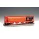 Canadian Cylindrical 4-Bay Grain Hopper - Ready to Run - Silver Series(R) -- Government of C, HO, Bachmann Industries 19134