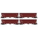 ACF 3-Bay Center Flow Covered Hopper with Elongated Hatches - Ready to Run -- Santa Fe 31439, N, Micro Trains Line 98300237
