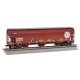 Trinity 5161 3-Bay Covered Hopper - Ready to Run -- Burlington Northern Santa Fe 475172 (Box, HO, Bachmann Industries 70636