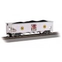 40′ Quad Hopper - Ready to Run - Silver Series(R) -- Boy Scouts of America(R) (Merit Badge, , HO, Bachmann Industries 17629