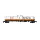 High-Capacity Cryogenic Tank Car 2-Pack - Ready to Run -- Air Reduction (white, orange, b, N, Broadway Limited Imports 8142