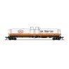 High-Capacity Cryogenic Tank Car 2-Pack - Ready to Run -- Air Reduction (white, orange, b, N, Broadway Limited Imports 8142