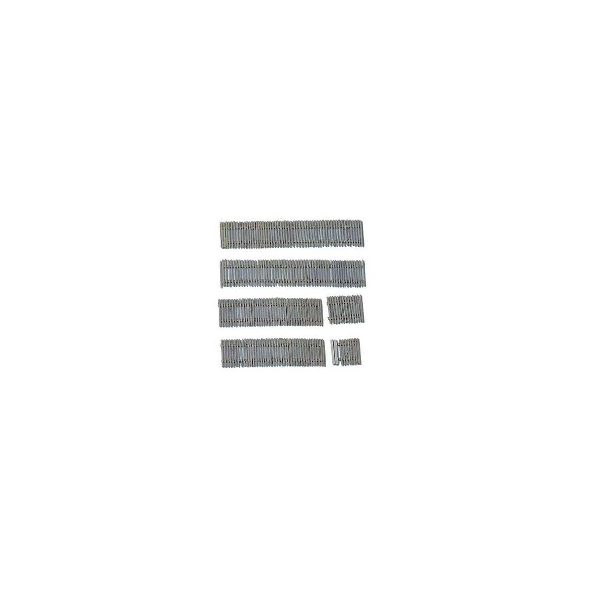Picket Fence -- Kit - Scale Length: 31′ 78.7cm, N Walthers SceneMaster 9001