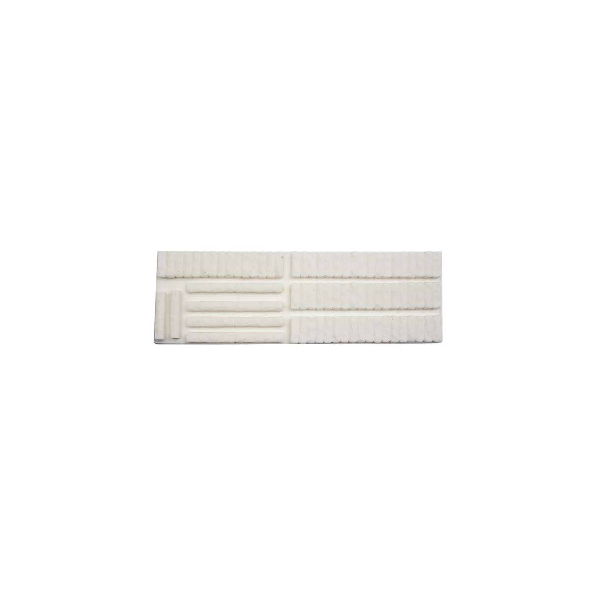 Flexible Vinyl Stone Trim & Abutments -- Large - Use w/214-8268, sold separately, HO Chooch Enterprises 8271