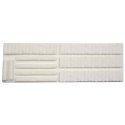 Flexible Vinyl Stone Trim & Abutments -- Large - Use w/214-8268, sold separately, HO, Chooch Enterprises 8271