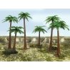 Palm Trees - SceneScapes(TM) -- 4 - 6′ Tall pkg(6), HO Bachmann Industries 32015