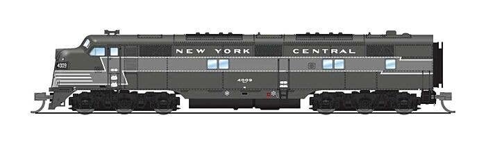 EMD E7A/Unpowered B Set w/Sound & DCC - Paragon4(TM) -- New York Central 4009, 4104 (Ligh, N, Broadway Limited Imports 8769