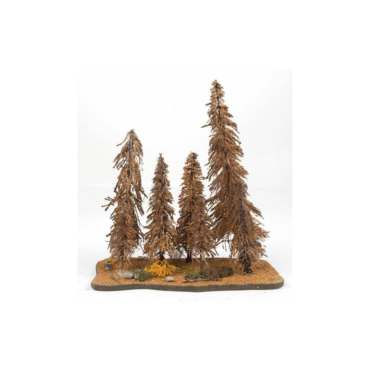 Spruce Trees -- 7 Trees 3 - 9′ 7.6cm - 22.9cm Tall, ALL Grand Central Scenery AST1