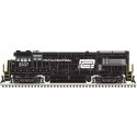 GE U33/36B - Standard DC - Master(R) Silver -- Penn Central 2916 (black, white), N, Atlas Model Railroad Co. 40005940