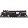 GE U33/36B - Standard DC - Master(R) Silver -- Penn Central 2916 (black, white), N, Atlas Model Railroad Co. 40005940